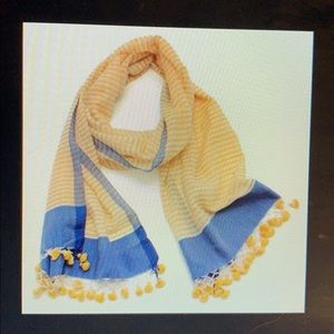 Roberta Roller Rabbit Pom Pom Scarf